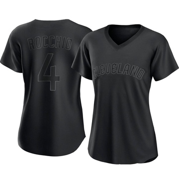 Replica Brayan Rocchio Women's Cleveland Guardians Black Pitch Fashion Jersey