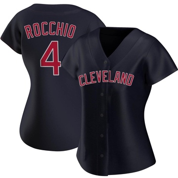 Replica Brayan Rocchio Women's Cleveland Guardians Navy Alternate Jersey