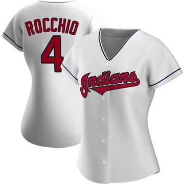 Replica Brayan Rocchio Women's Cleveland Guardians White Home Jersey