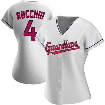 Replica Brayan Rocchio Women's Cleveland Guardians White Home Jersey