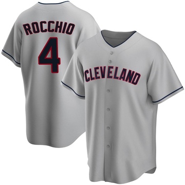 Replica Brayan Rocchio Youth Cleveland Guardians Gray Road Jersey