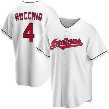 Replica Brayan Rocchio Youth Cleveland Guardians White Home Jersey