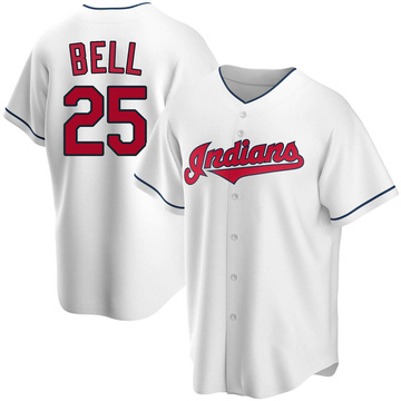 Texas Rangers Buddy Bell White Replica Youth Black/ Player Jersey