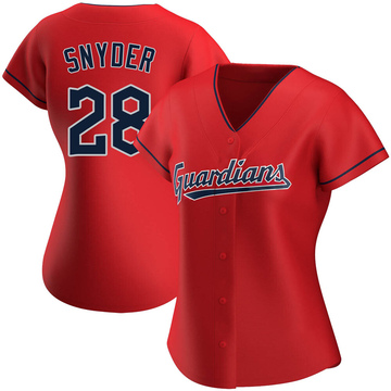 Replica Cory Snyder Women's Cleveland Guardians Red Alternate Jersey