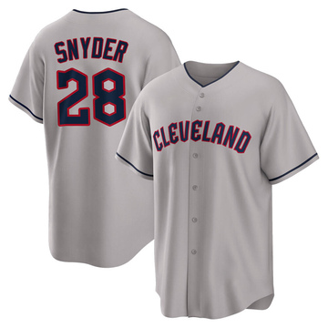 Replica Cory Snyder Youth Cleveland Guardians Gray Road Jersey