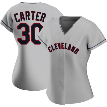 Joe Carter Men's Cleveland Guardians Home Jersey - White Authentic