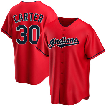 Joe Carter in Cleveland Guardians 1984 - 1989 An American Blues Slide T- Shirt - Guineashirt Premium ™ LLC