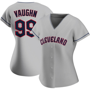 Ricky Vaughn Men's Cleveland Guardians Home Jersey - White Authentic