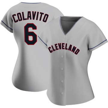 Rocky Colavito Signed Cleveland Indians Mitchell & Ness White XL Jersey JSA  30912